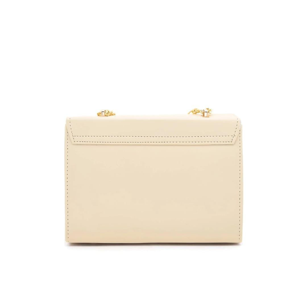 Girl's off white crossboby bag