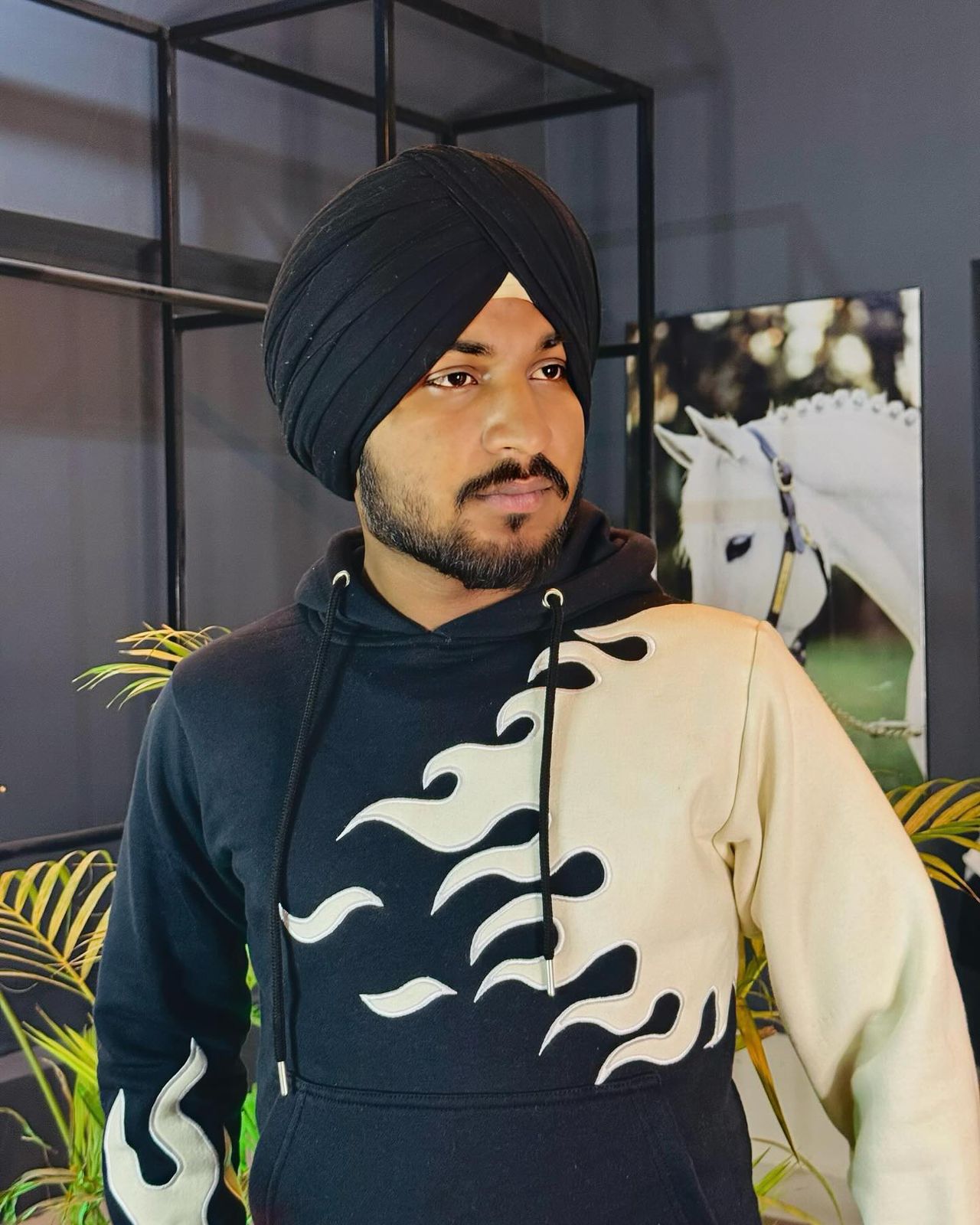 Fire premium quality hoodie