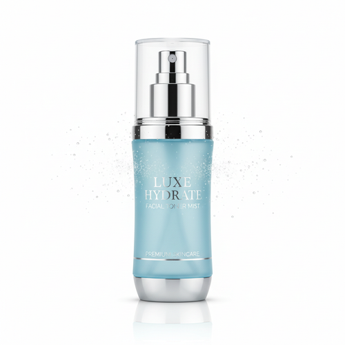 Rose Facial Toner Mist spray bottle